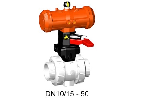 +GF+ 230型氣動(dòng)球閥 PVC-C FO(常開(kāi))