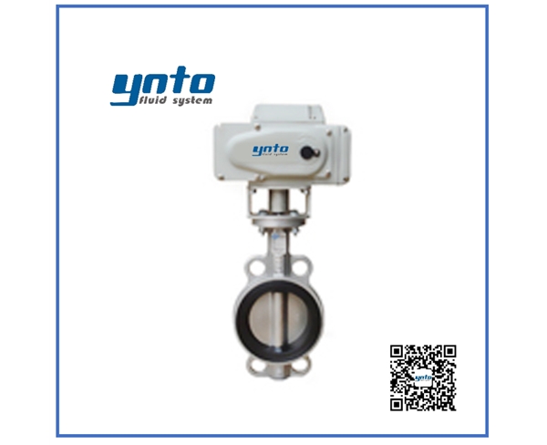 電動(dòng)鑄鋁蝶閥（對(duì)夾式無(wú)靠背）?D97A1X-10/16?