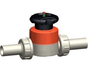 氣動隔膜閥，+GF+標準型 514型隔膜閥 帶SDR11對焊端