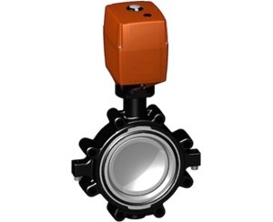 +GF+電動(dòng)蝶閥 電動(dòng)塑料蝶閥，100-230V GF141型凸耳式蝶閥 進(jìn)口蝶閥