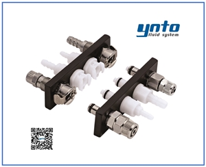 Multi–Mount 多管道面板系列接頭，CPC塑料快速接頭 Multi-Mount Series